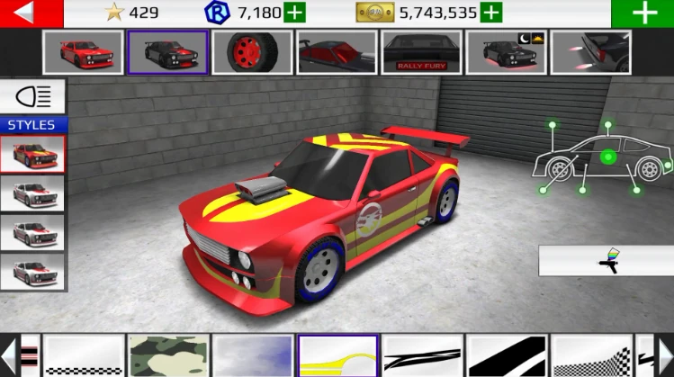 download rally fury mod apk