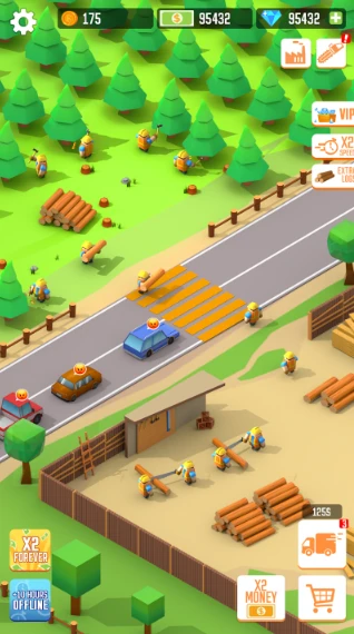 unlimited money in idle lumber empire